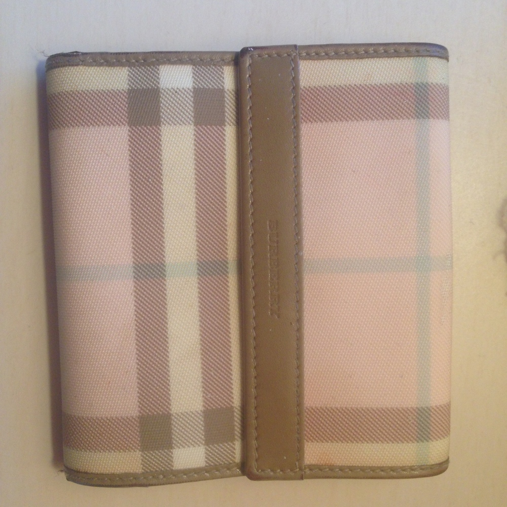 Burberry Pink Wallet - Authentic